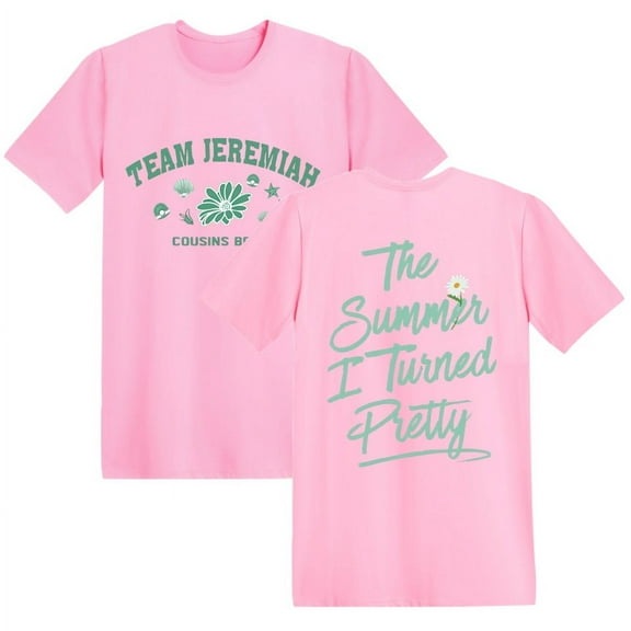Leveorch The Summer I Turned Pretty Cousins Beach T-shirt Team Conrad Team Jeremiah Merch Clothes