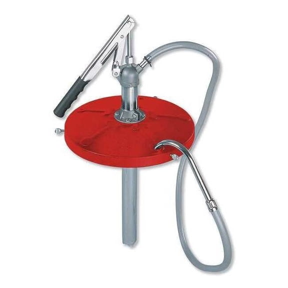 Lever Action Bucket Pump, Oil, 5 gal Container Size, Up to 4 oz per Stroke 5NUD5