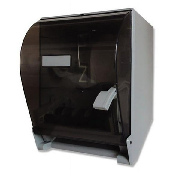 Lever Action Roll Towel Dispenser, 11.25 X 9.5 X 14.38, Transparent | Bundle of 5 Cartons