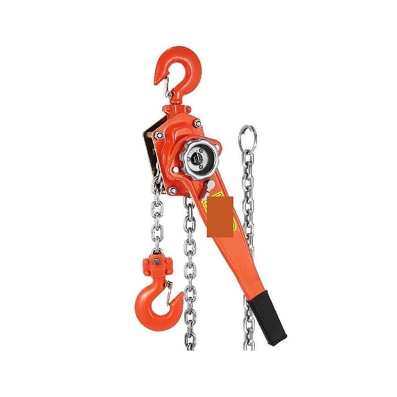 Lever Chain Hoist,3T / 1.5T Manual Ratcheting Lever Chain Hoist 1.5M 6M Portable Hand Block Lifting Come Along Puller Pulley Hook Mount ,Outstanding Load Capacity