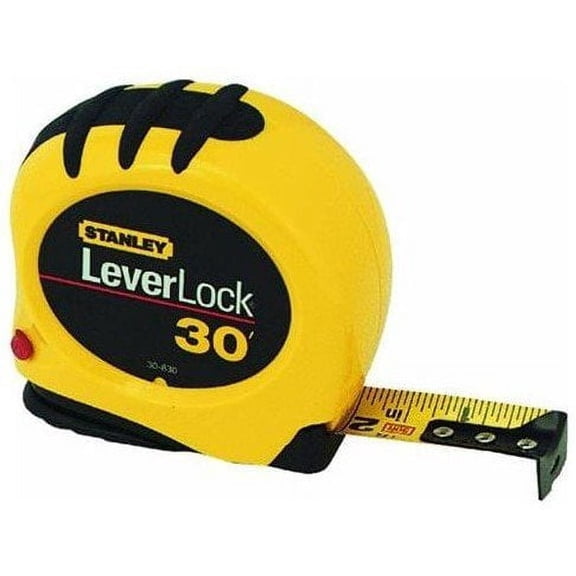 Stanley LeverLock Measuring Tape 30-830 - Multicolor - Pack of 4 Residential Use, Standard Application