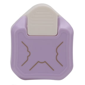 Leveraged Effortless DIY Handcrafted Corner Rounder Punch for Greeting Cards, Purple Craft Edge Cutter (10 inches / 25.4 cm)