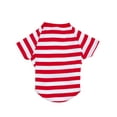 thumbnail image 1 of Leveret Big Dog Cotton Pajama Red & White Stripes M, 1 of 3