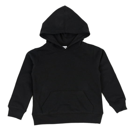 Leveret Boys Girls Kids Sweat Pullover Hoodie Black 2 Year