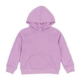 thumbnail image 1 of Leveret Boys Girls Kids Sweat Pullover Hoodie Purple 6 Year, 1 of 1