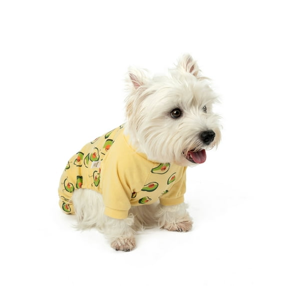 Leveret Dog Cotton Pajama Avocado S