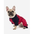 thumbnail image 1 of Leveret Dog Cotton Pajama Navy Hearts XL, 1 of 3