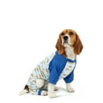 thumbnail image 1 of Leveret Dog Cotton Pajama Rainbow Blue XXL, 1 of 2