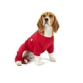 thumbnail image 1 of Leveret Dog Cotton Pajama Solid Red XL, 1 of 2