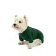 thumbnail image 1 of Leveret Dog Cotton Pajama Solid Uniform Green L, 1 of 2