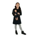 thumbnail image 1 of Leveret Girl Bow Tie Dress Navy 2 Year, 1 of 3
