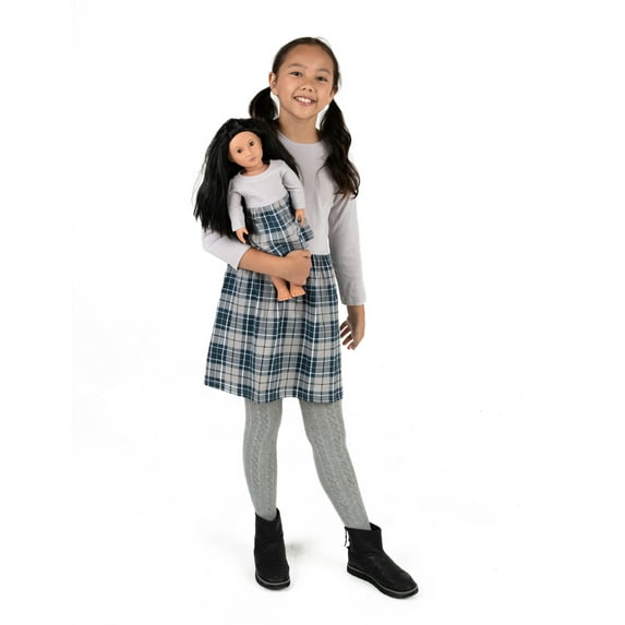 Leveret Girl Skirt Dress Light Grey Size 12 Year