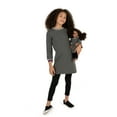 thumbnail image 1 of Leveret Girl Sweat Dress Dark Grey 12 Year, 1 of 3