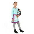 thumbnail image 1 of Leveret Girl and Doll Cotton Dress Aqua Unicorn 3 Year, 1 of 4
