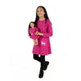 thumbnail image 1 of Leveret Girl and Doll Cotton Dress Dots with Pocket 8 Year, 1 of 3