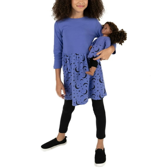 Leveret Girls & Doll Skirt Dress, 6Y
