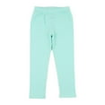 thumbnail image 1 of Leveret Girls Legging Cotton Ankle Length Kids & Toddler Pants (Toddler-14 Years) Variety of Colors (Aqua, 6 Years), 1 of 1