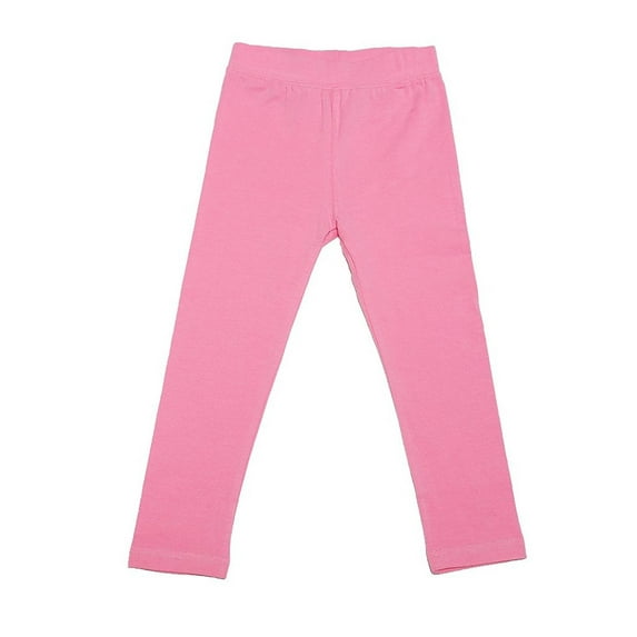 Leveret Girls Legging Cotton Ankle Length Kids & Toddler Pants (Toddler-14 Years) Variety of Colors