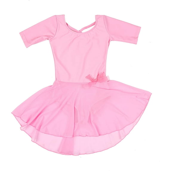 Leveret Kids Girls Skirt Leotard Long Sleeve Size Toddler-X-Large 2-14 Years Variety of Colors