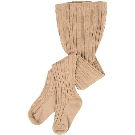 Leveret Girls Tights Baby/Toddler/Big Girls Cable Tight Variety if Colors Size 6 Months-14 Years