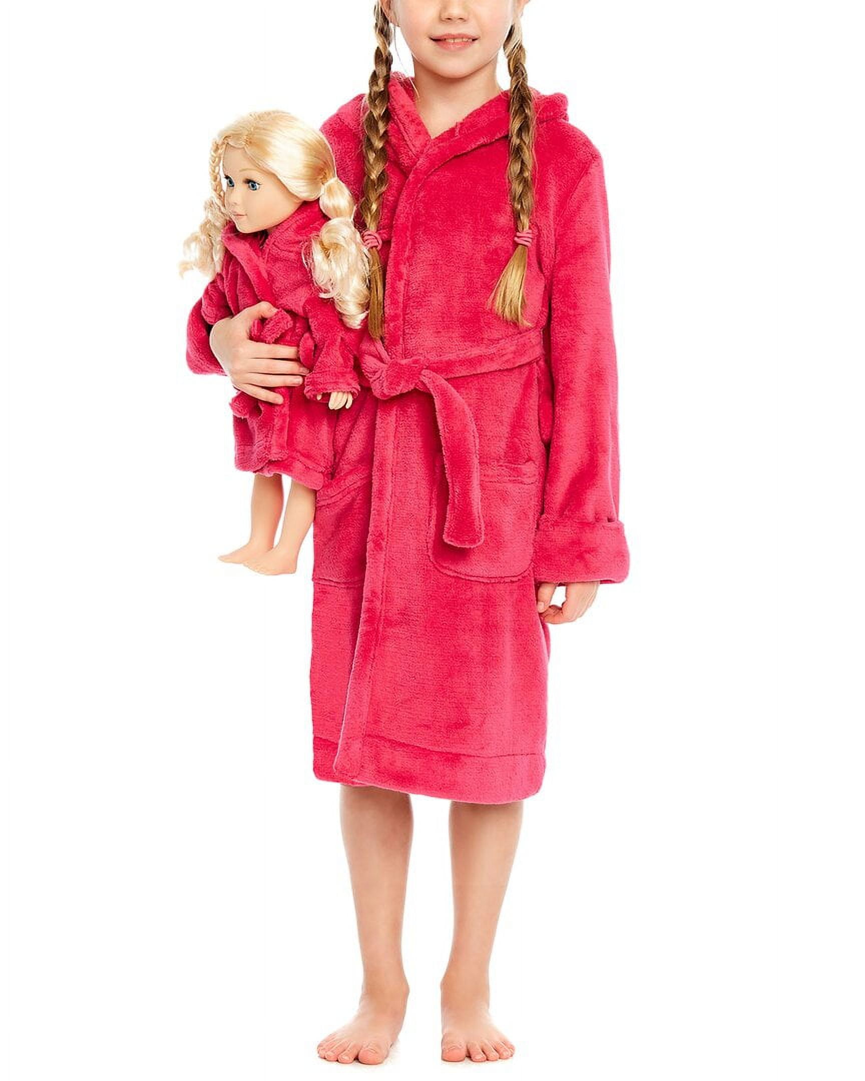 Leveret Hot Pink Matchiing Doll Robe 4 Years - Walmart.com