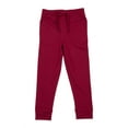 thumbnail image 1 of Leveret Kids Drawstring Pants Cotton Maroon 14 Year, 1 of 2