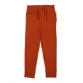 thumbnail image 1 of Leveret Kids Drawstring Pants Cotton Rust 14 Year, 1 of 2