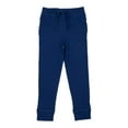 thumbnail image 1 of Leveret Kids Drawstring Pants Cotton True Navy 10 Year, 1 of 2