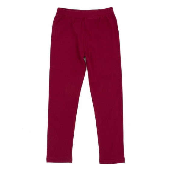 Leveret Kids Legging Maroon 2 Year
