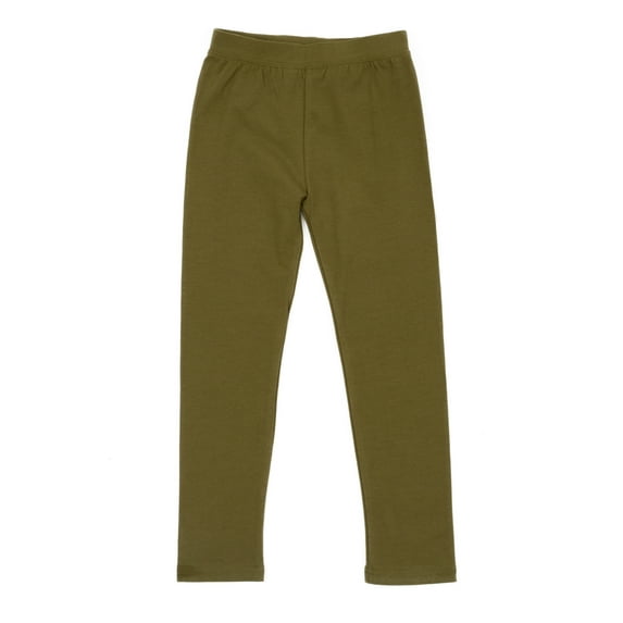 Leveret Kids Legging Olive Green 2 Year