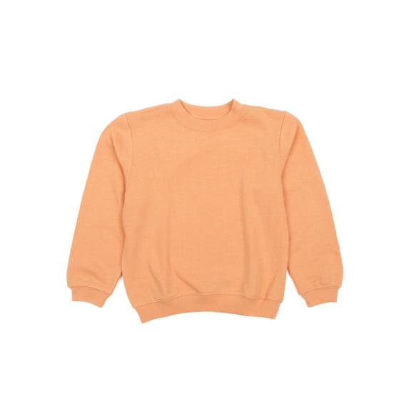 Leveret Kids Long Sleeve Sweatshirt Peach 12 Year