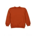 thumbnail image 1 of Leveret Kids Long Sleeve Sweatshirt Rust 4 Year, 1 of 2