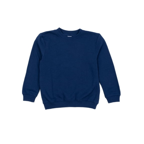 Leveret Kids Long Sleeve Sweatshirt True Navy 10 Year