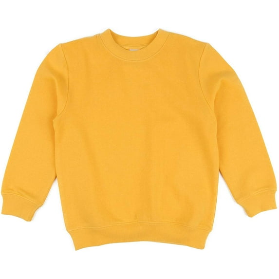 Leveret Kids Long Sleeve Sweatshirt Yellow 12 Year