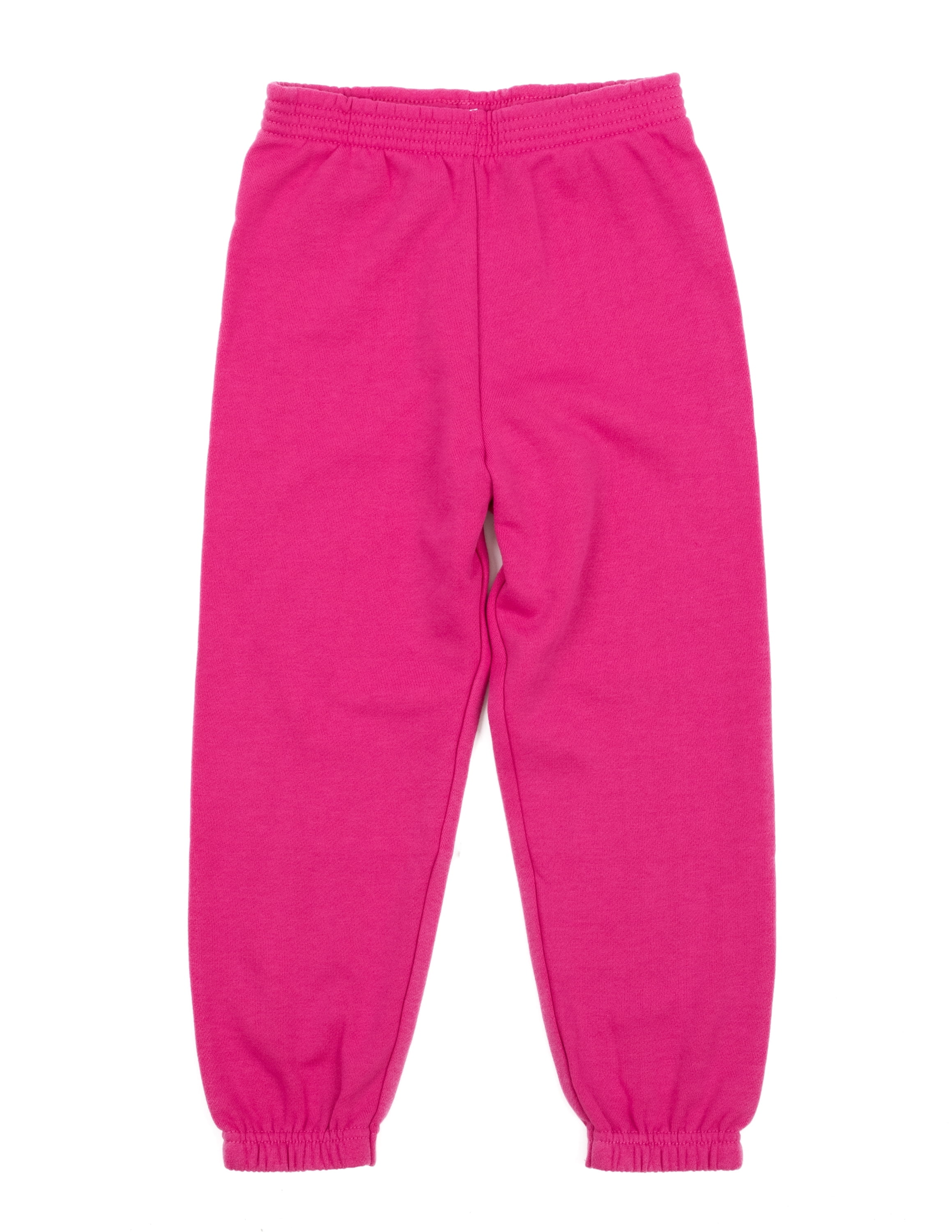 Leveret Hot Pink Sweatpants for Kids 2 Years Cute Simple Basic Daily Use with Tagless Label Walmart