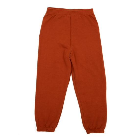 Leveret Kids Sweatpants Rust 5 Year