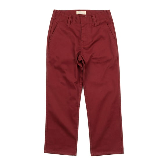 Leveret Kids & Toddler Boys Chino Pants Variety of Colors (Size 2-14 Years) (Maroon, 4 Years)