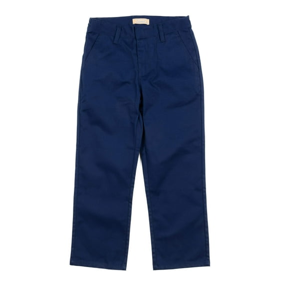 Leveret Kids & Toddler Boys Chino Pants Variety of Colors (Size 2-14 Years) (Navy, 4 Years)