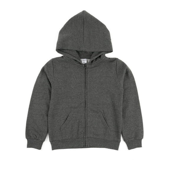 Leveret Kids & Toddler Boys Girls Sweatshirt Hoodie Jacket Variety of Colors (Size 2-14 Years) (Dark Gray, 14 Years)