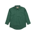 thumbnail image 1 of Leveret Kids & Toddler Boys Long Sleeve Uniform Cotton Dress Shirt Variety of Colors (Size 2-14 Years) (Green, 14 Years), 1 of 4