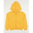 thumbnail image 1 of Leveret Kids Zipper Hoodie Cotton Yellow 2 Year, 1 of 1