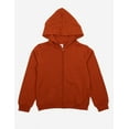 thumbnail image 1 of Leveret Kids Zipper Sweat Hoodie Rust 2 Year, 1 of 1