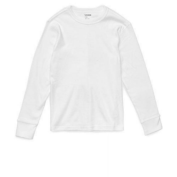 Leveret Long Sleeve Boys Girls Kids & Toddler T-Shirt 100% Cotton (2-14 Years) Variety of Colors