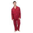 thumbnail image 1 of Leveret Mens Flannel pajamas 2 Piece Christmas Pajama Set (Size Small-XXX-Large) (Elephant, XXX-Large), 1 of 2