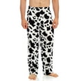 thumbnail image 1 of Leveret Mens Fleece Pants Cow M, 1 of 1