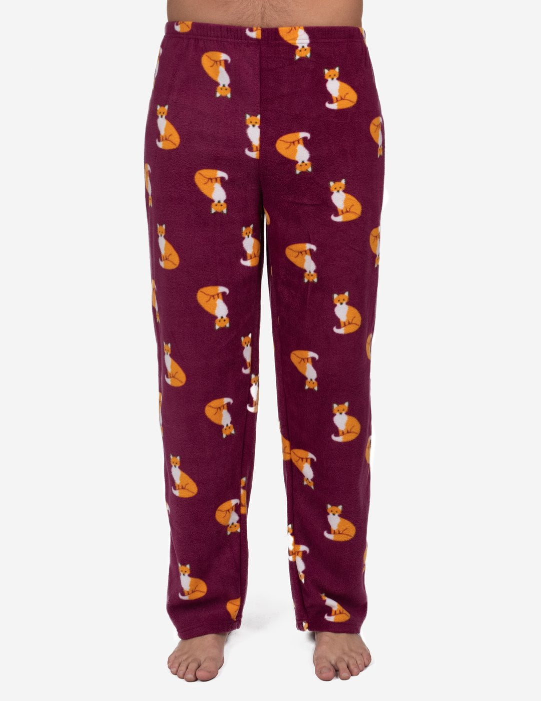 Leveret Mens Fleece Pants Fox XX-Large