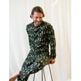 thumbnail image 1 of Leveret Mens Two Piece Cotton Pajamas Alien S, 1 of 1