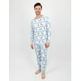thumbnail image 1 of Leveret Mens Two Piece Cotton Pajamas Penguin XXL, 1 of 10