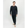 thumbnail image 1 of Leveret Mens Two Piece Cotton Pajamas Solid Navy XL, 1 of 1