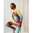 thumbnail image 1 of Leveret Mens Two Piece Cotton Pajamas Swirl Boy Tiedye S, 1 of 1